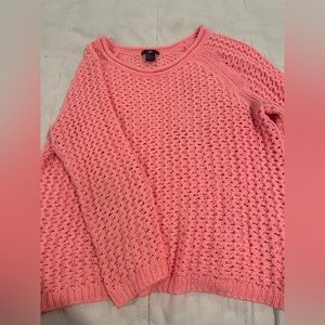 pink H&M sweater